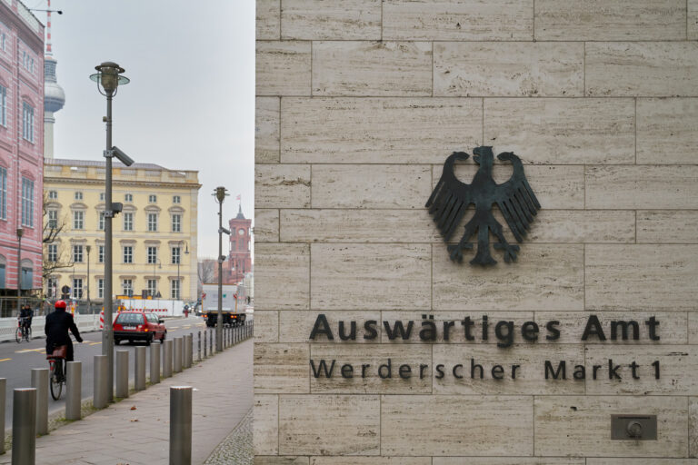 Bürgerwerkstatt im Auswärtigen Amt in Berlin, Konferenz